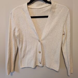 Uniqlo Women's Cream Cardigan